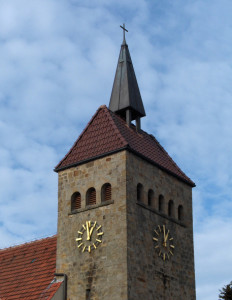 Glockenturm Fensterreihe